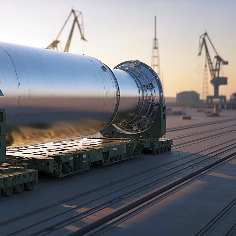 NASA Ships Largest SLS Component for Artemis III to Kennedy Space Center