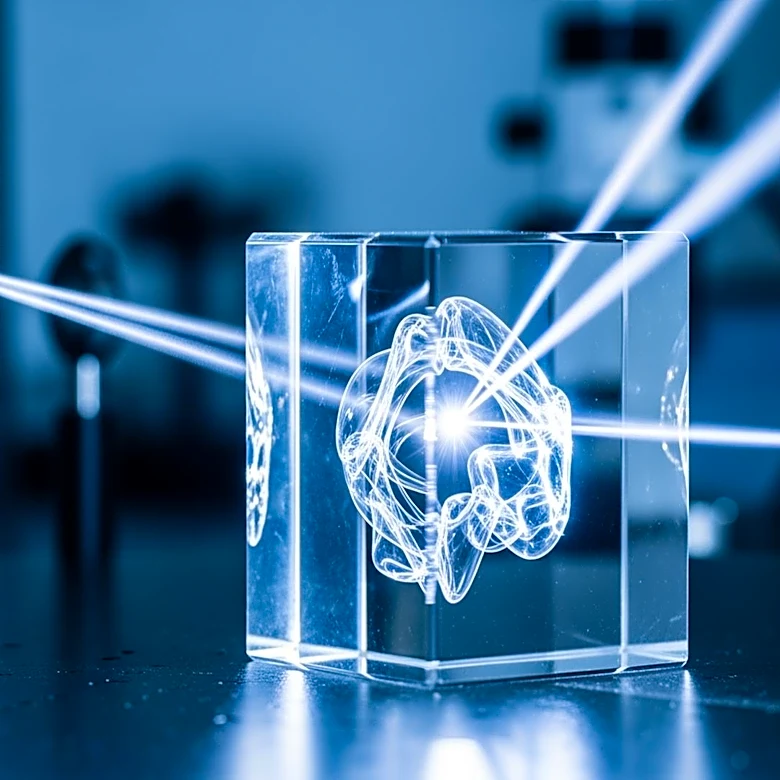 XPANCEO Researchers Use Light to Sculpt Einstein on Crystal, Advancing Photonics