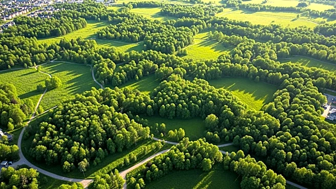 NASA Captures Lush Greenbelt in Washington Suburbs from Space