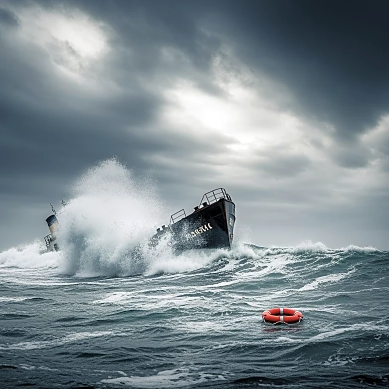 U.S. Coast Guard Recovers Body of Missing Crew Member from Overturned Ship During Typhoon