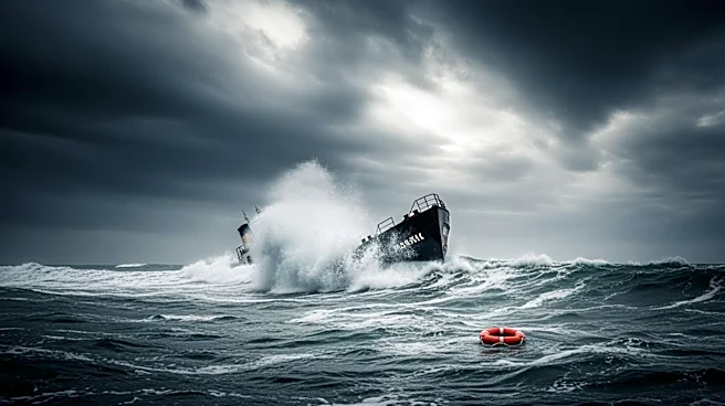 U.S. Coast Guard Recovers Body of Missing Crew Member from Overturned Ship During Typhoon