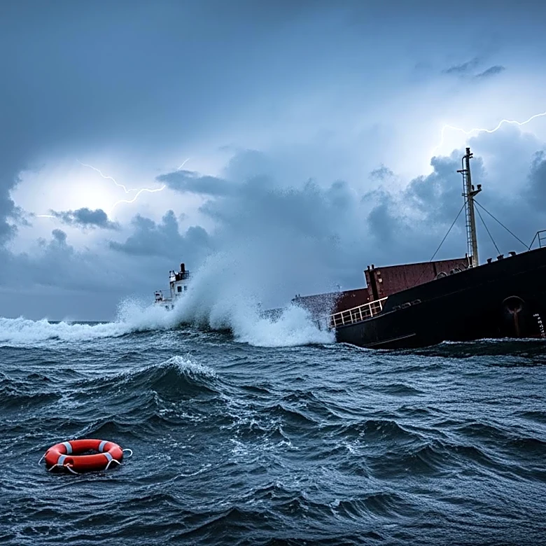 U.S. Coast Guard Continues Search for Missing Crew After Cargo Ship Overturns in Typhoon