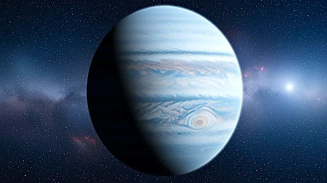 JWST Finds Ice Clouds on Distant Gas Giant Epsilon Indi Ab
