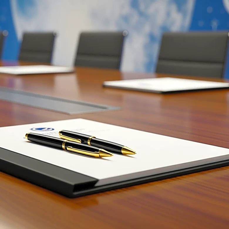 NASA Administrator Hosts Jordanian Ambassador for Artemis Accords Signing