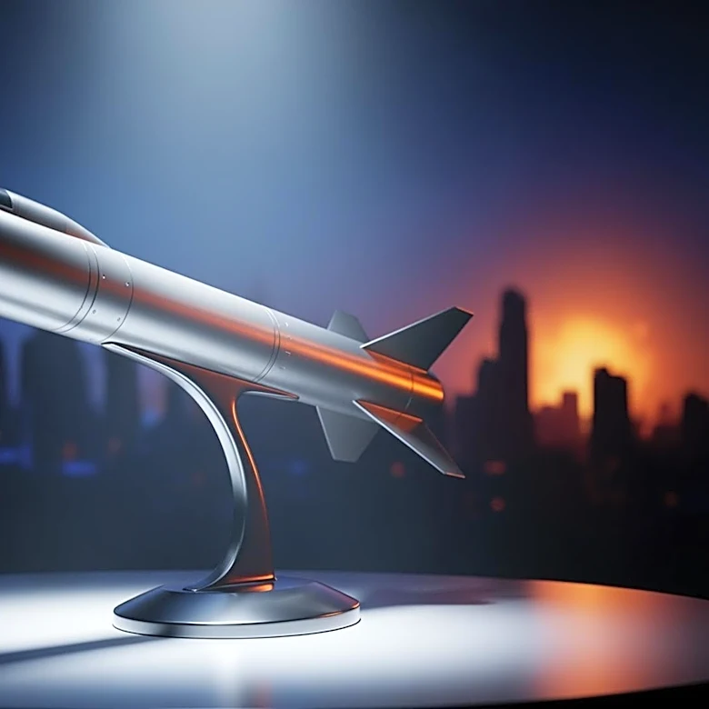 Iran Displays Ballistic Missile at Tehran Rally Amid U.S. Tensions