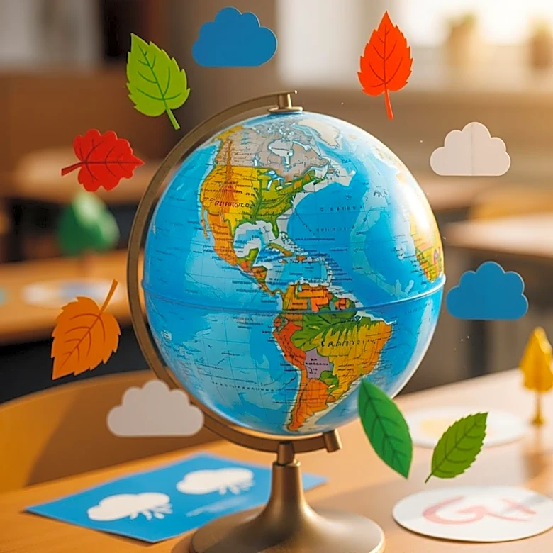 Meteorologist John Elliott Celebrates Earth Day at Trinity Elementary