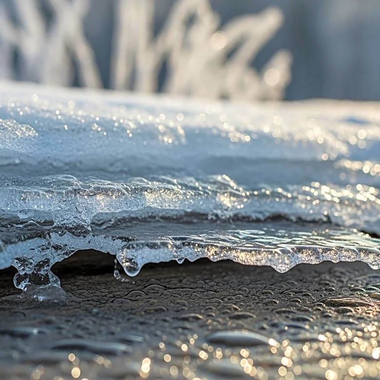 Heavy Rain and Snowmelt Cause Ice Damage to Homes in Michigan