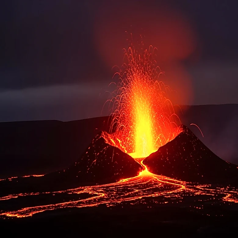 Hawaii's Kilauea Volcano Erupts, Sending Lava 1,000 Feet into the Air