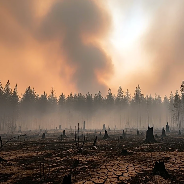 Georgia Wildfires Prompt State of Emergency and Health Concerns Due to Air Pollution