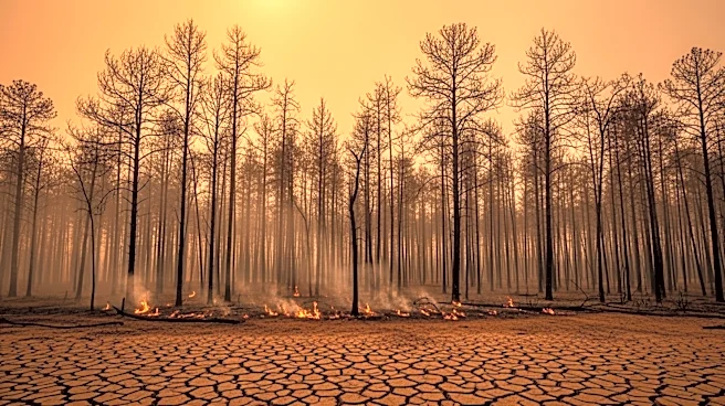 Georgia Wildfires Continue to Rage Amid Dry Conditions