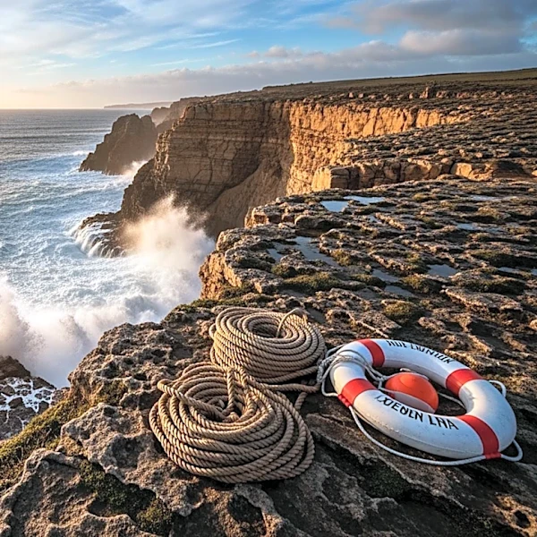 Tourists Rescued from Rising Tide on Australian Cliff