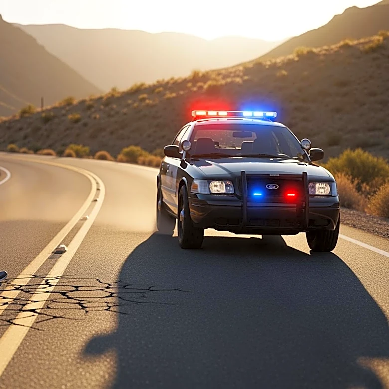 High-speed Pursuit in Golden Valley Ends in Foot Chase and Crash