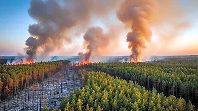 Georgia Wildfire Destroys Homes and Spreads Over 5,000 Acres