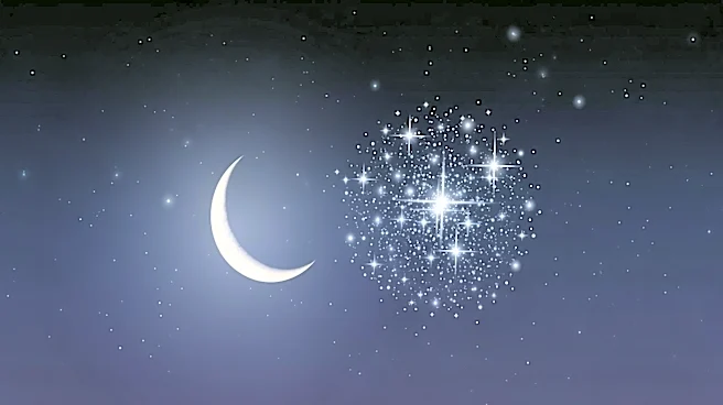 NASA's Astronomy Picture of the Day Features Young Moon and Pleiades Conjunction