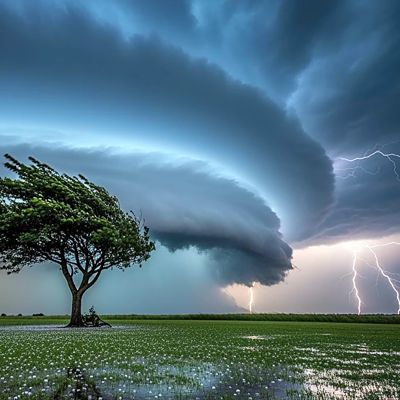 Twin Cities Faces Slight Risk of Severe Wind and Hail, Meteorologists Warn