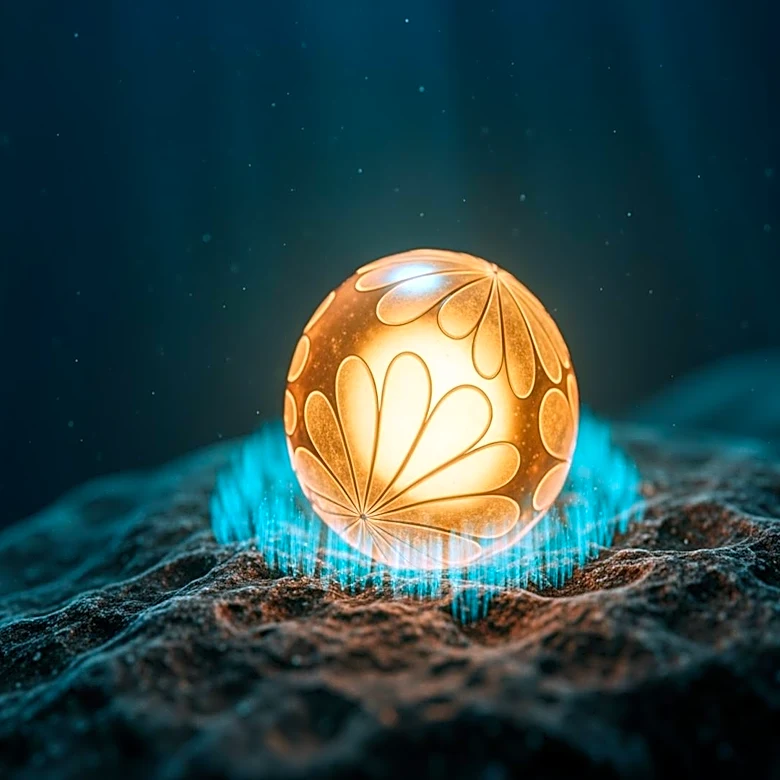 NOAA and Smithsonian Identify Mysterious Golden Orb as Deep-Sea Anemone Remnant