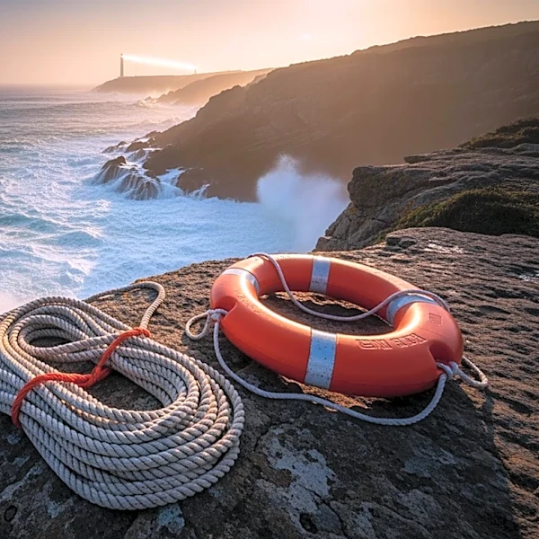 Tourists Rescued from Cliff as Rising Waves Threaten Safety