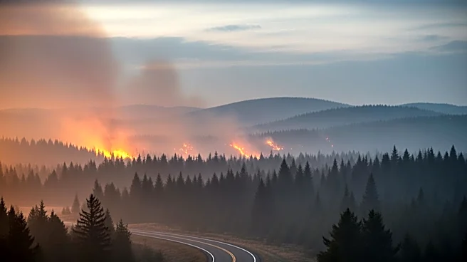 Southern U.S. Wildfires Prompt Evacuations, Leaving Residents in Uncertainty