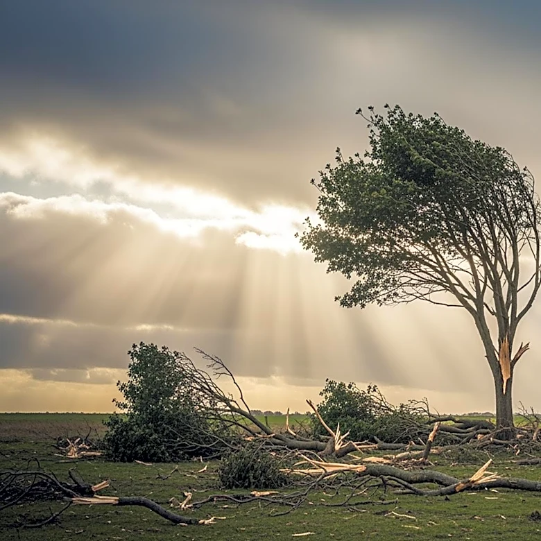 Governor Kevin Stitt Responds to Tornado Damage in Enid, Pledges Support