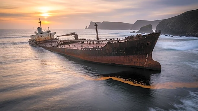 Libyan Authorities Warn of Drifting Russian Tanker Wreck Posing Environmental Threat