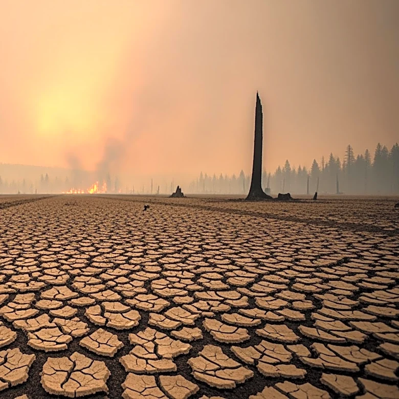 Georgia Wildfire Destroys Homes and Forces Evacuations Amid Drought