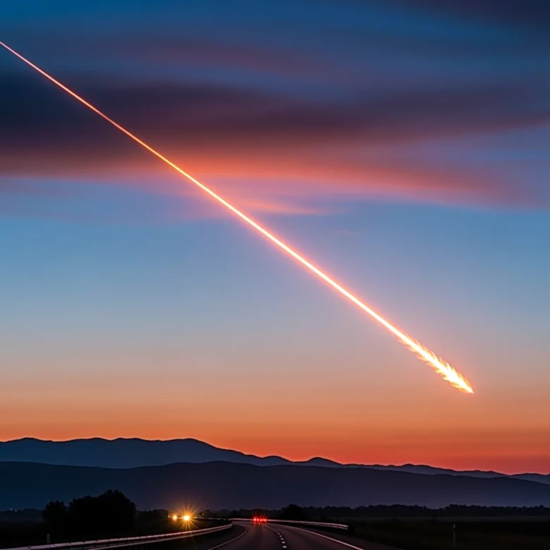 Fireball Streaks Across Utah Sky, Captivating Early Morning Drivers