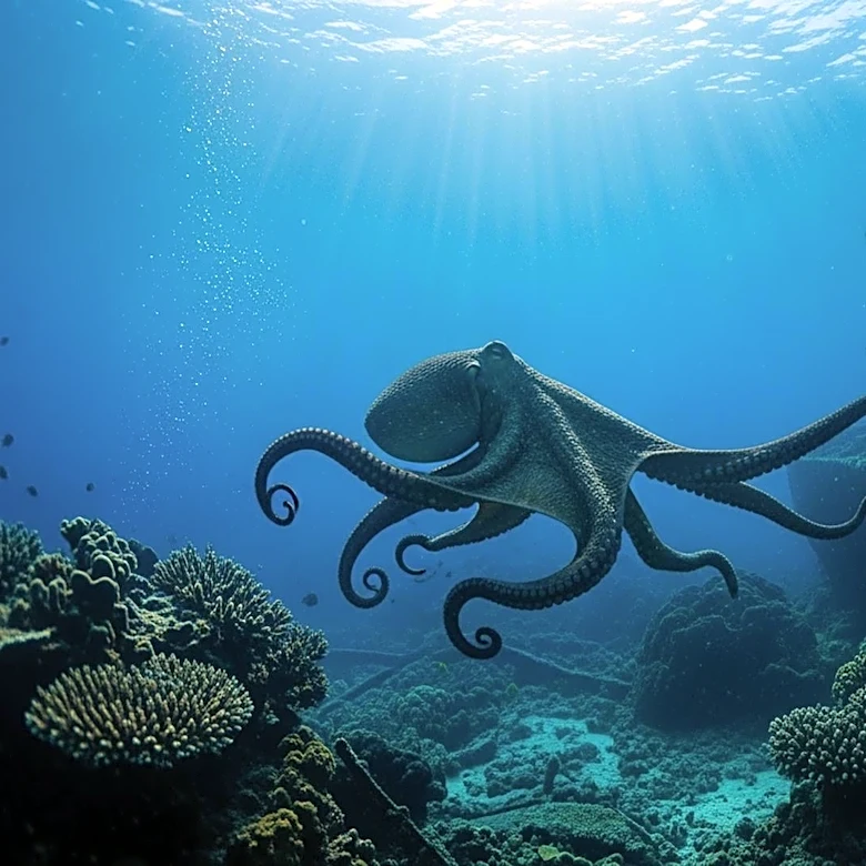 Study Reveals Giant Octopuses as Ancient Ocean Predators