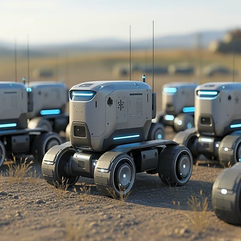 Ukraine's Defense Ministry to Deploy 25,000 Ground Robots for Frontline Logistics