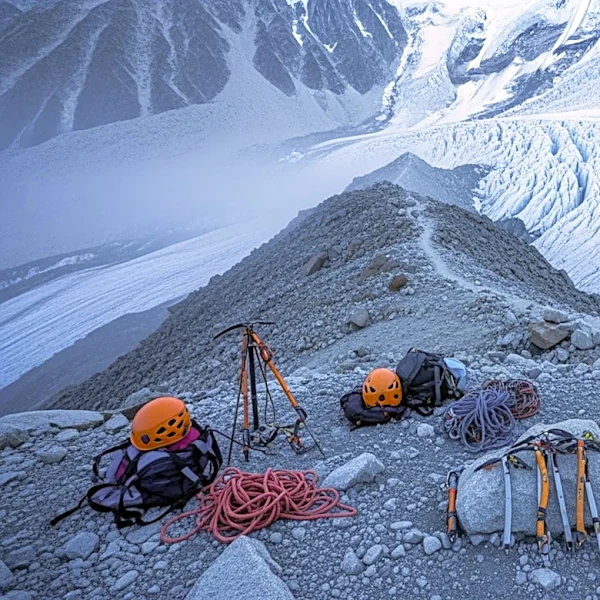 Climbers Await Route Clearance at Everest Base Camp Due to Glacier Blockage