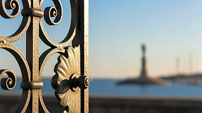 U.S. Park Police Partially Dismantle Fence Blocking Statue of Liberty Views at Battery Park