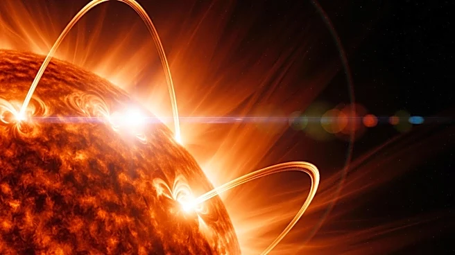 NASA Observes Two Strong Solar Flares with Potential Impact on Earth