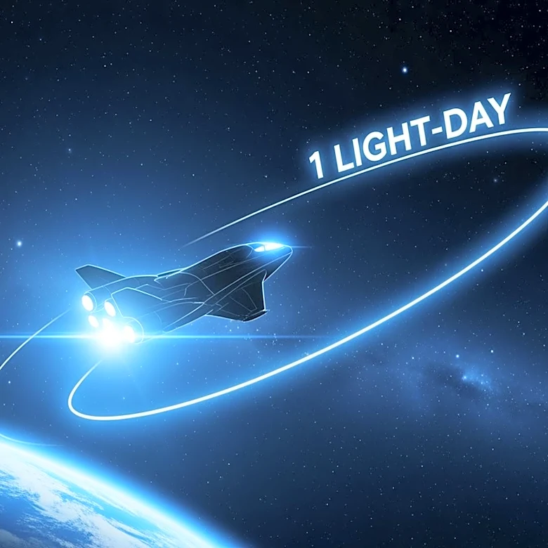 NASA's Voyager 1 to Become First Human-Made Object to Travel One Full Light-Day from Earth