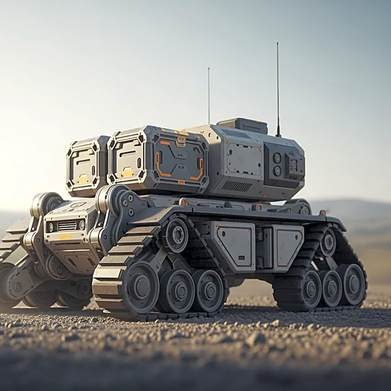 Ukraine to Deploy 25,000 Ground Robots for Frontline Logistics