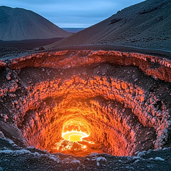 Thríhnúkagígur: Unique Icelandic Volcano Offers Rare Magma Chamber Exploration