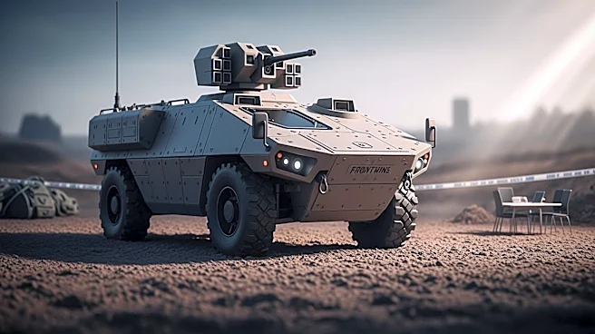 Ukraine Defense Ministry to Deploy 25,000 Unmanned Ground Vehicles for Frontline Logistics