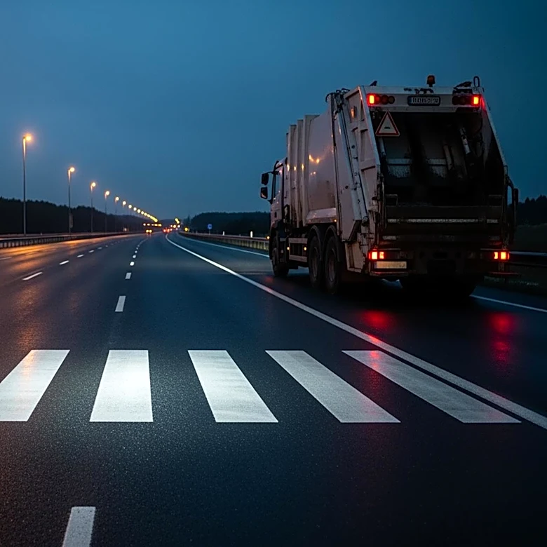 Fatal Accident on I-76 as Trash Truck Hits Pedestrian