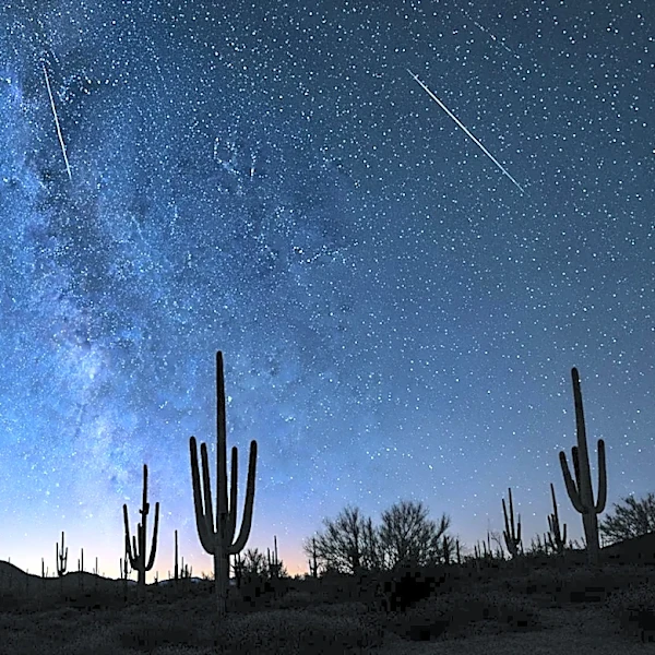 Arizona's Dark Sky Parks Offer Prime Viewing for Lyrids Meteor Shower
