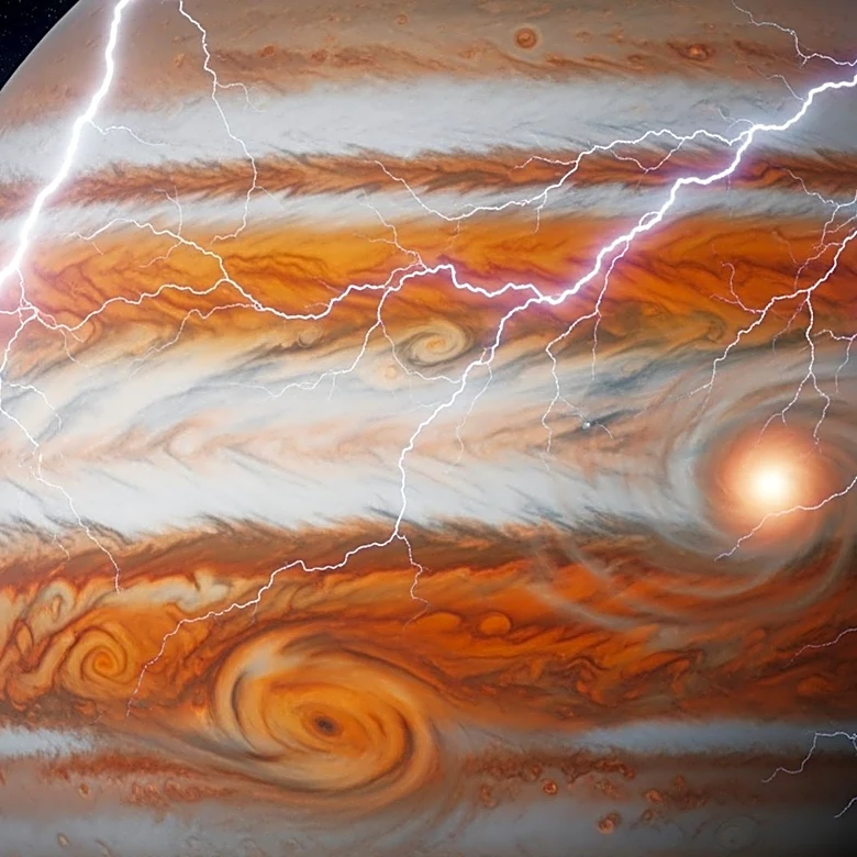 Jupiter's Lightning Storms Reveal Extreme Atmospheric Physics