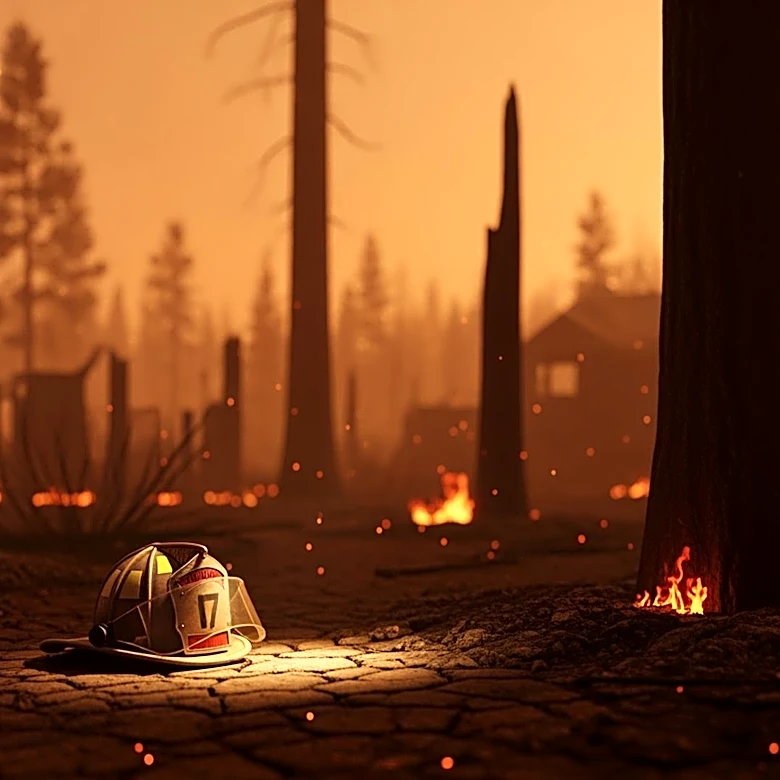 Florida Firefighter Dies and 120 Homes Destroyed in Georgia Wildfires