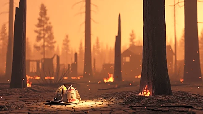 Florida Firefighter Dies and 120 Homes Destroyed in Georgia Wildfires