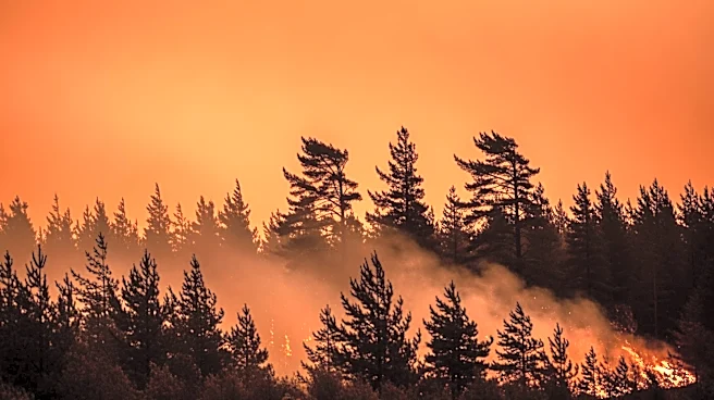 Georgia Wildfires Continue to Threaten Residents as Strong Winds Loom