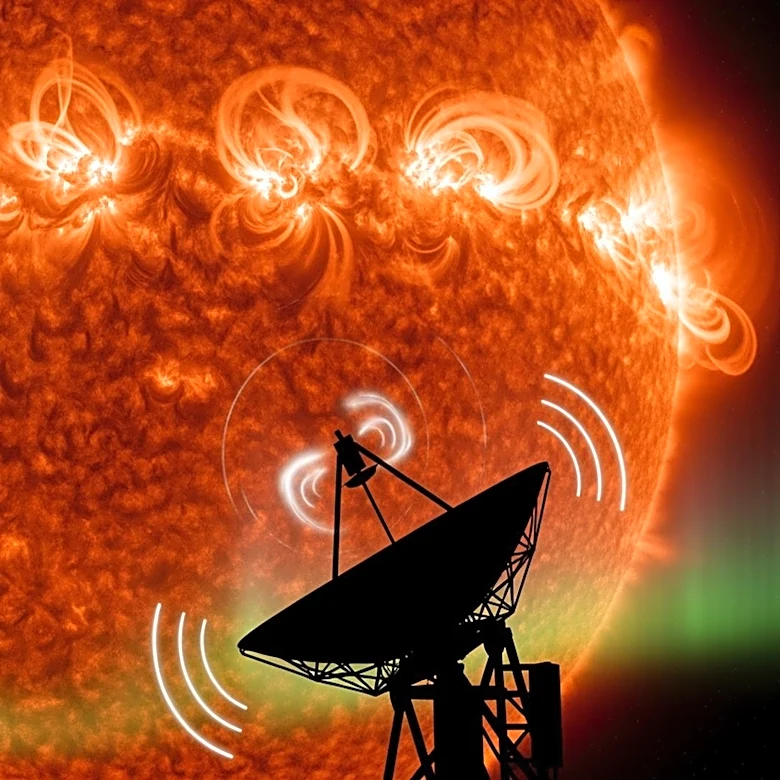 NASA Reports Intense Solar Flares Disrupting Radio Signals Across Earth