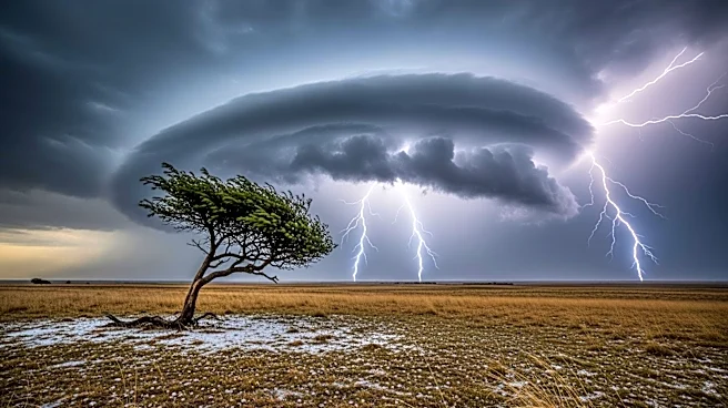 Southern Plains Brace for Severe Storms with Tornadoes and Hail