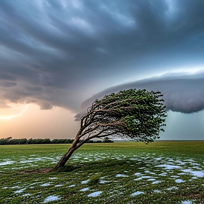 Severe Weather Threatens Southern Plains with Tornadoes and Hail