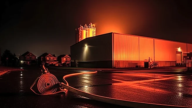 Stockton Fire Department Contains Late-night Warehouse Blaze, Prevents Spread to Nearby Homes