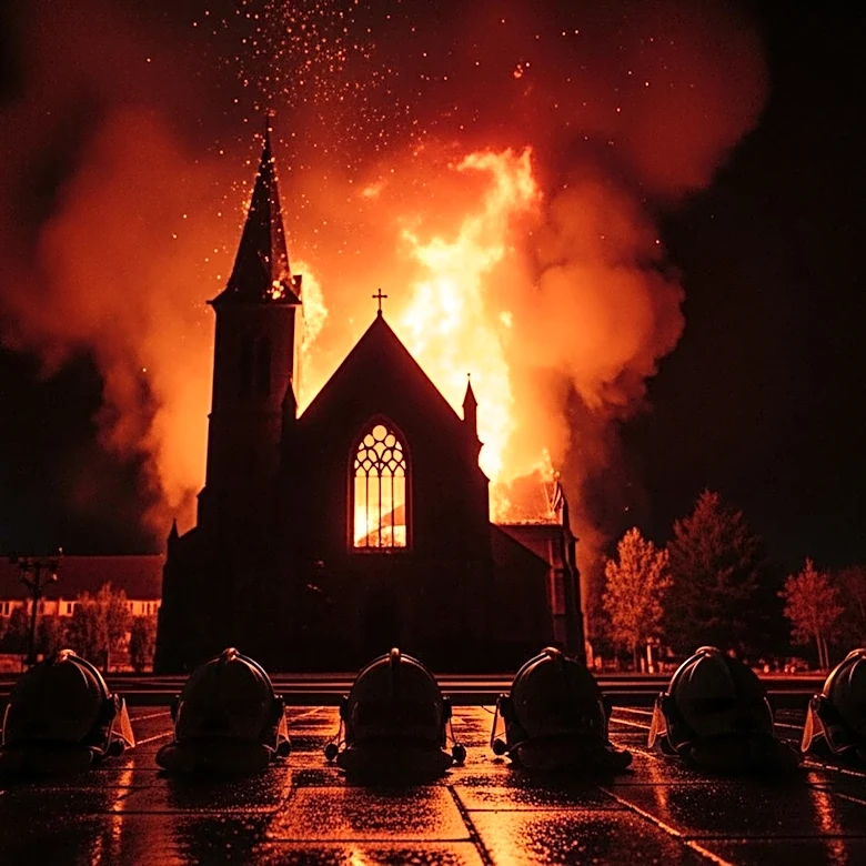 Queens Church Destroyed by Fire, Six Firefighters Injured in Response