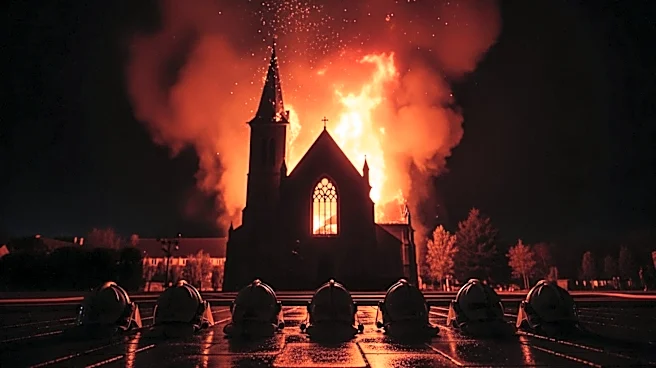 Queens Church Destroyed by Fire, Six Firefighters Injured in Response