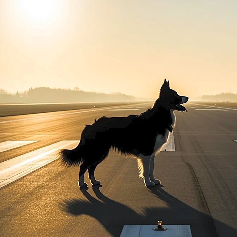 West Virginia Airport Utilizes Border Collies to Reduce Bird Strikes, Enhancing Passenger Safety