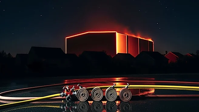 Stockton Fire Department Contain Late-night Warehouse Blaze, Preventing Residential Spread