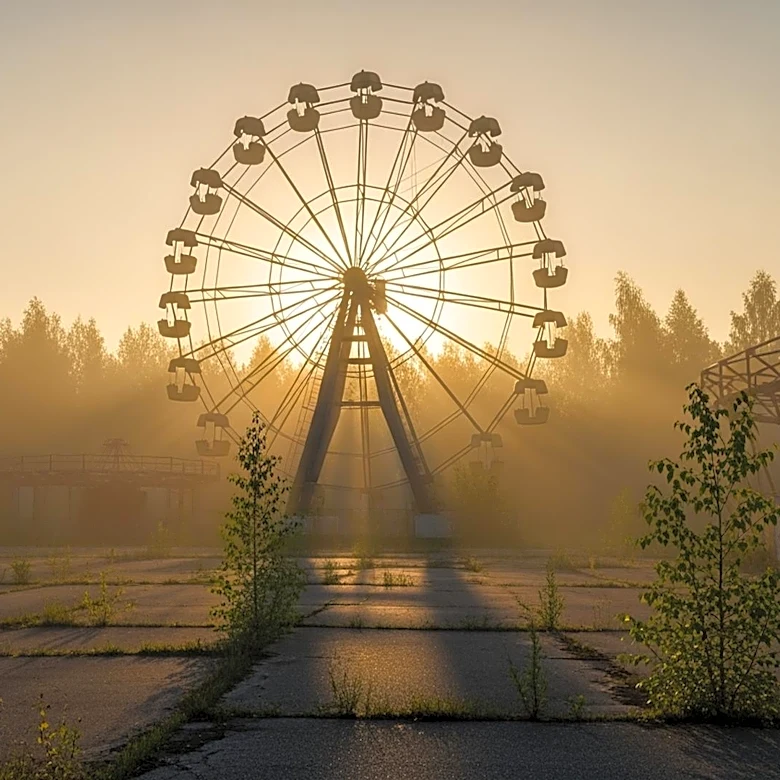 Chernobyl's Legacy: Pripyat's Transformation 40 Years After the Disaster